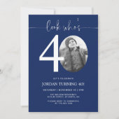 Regardez qui a 40 ans | Invitation 40e anniversair (Devant)
