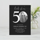Regardez qui a 50 ans | Invitation d'anniversaire (Debout devant)