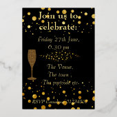 Regardez qui a 50 ans invitation photo 50e (Verso)