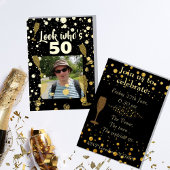 Regardez qui a 50 ans invitation photo 50e