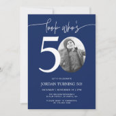 Regardez qui a 50 ans | Invitation pour les 50 ans (Devant)
