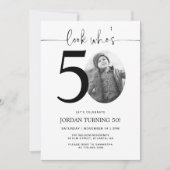 Regardez qui a 50 ans | Photo Invitation du 50e an (Devant)