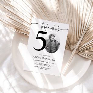 Regardez qui a 50 ans   Photo Invitation du 50e an