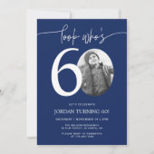 Regardez qui a 60 ans | Invitation 60e anniversair (Devant)