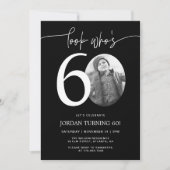 Regardez qui a 60 ans | Invitation d'anniversaire (Devant)