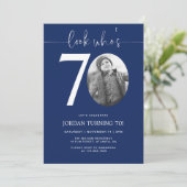 Regardez qui a 70 ans | Invitation de 70e annivers (Debout devant)