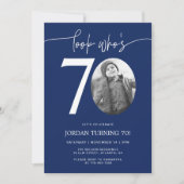 Regardez qui a 70 ans | Invitation de 70e annivers (Devant)
