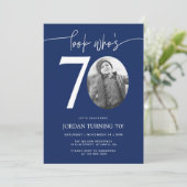 Regardez qui a 70 ans | Invitation de 70e annivers (Debout devant)