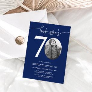 Regardez qui a 70 ans   Invitation de 70e annivers