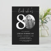 Regardez qui a 80 ans | Invitation d'anniversaire (Debout devant)