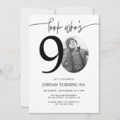 Regardez qui a 90 ans | Invitation pour 90e annive (Devant)