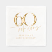 Regardez qui est 60 drôle Simple 60e anniversaire (Recto)