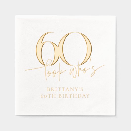 Regardez qui est 60 drôle Simple 60e anniversaire (Recto)