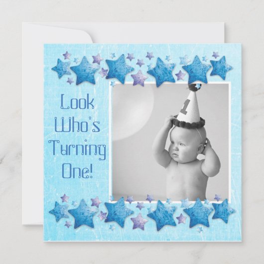 Regardez qui tourne 1, première invitation d'anniv (Devant)