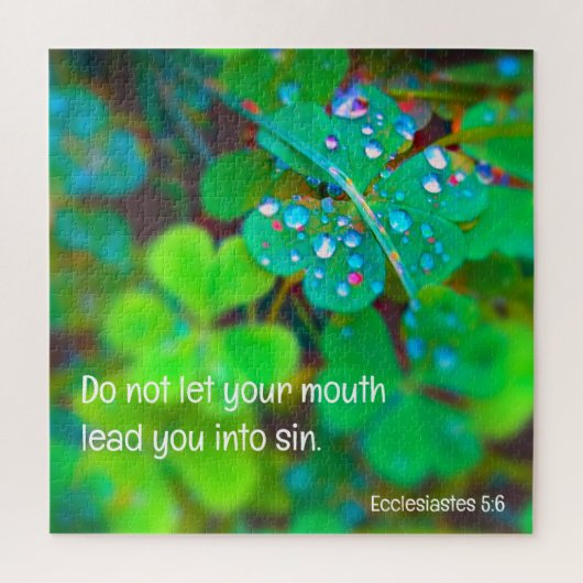 Regardez votre puzzle de bouche (Vertical)