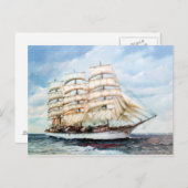 Regata Cutty Sark/Cutty Sark Tall Ships Race Briefkaart (Voorkant / Achterkant)