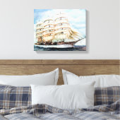 Regata Cutty Sark/Cutty Sark Tall Ships' Race Canvas Afdruk (Insitu (Slaapkamer))