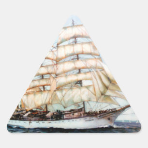 Regata Cutty Sark/Cutty Sark Tall Ships Race Driehoek Sticker
