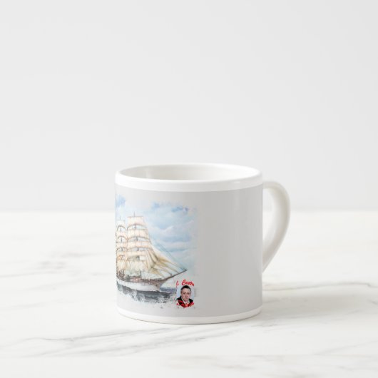 Regata Cutty Sark Espresso Kop (Voorkant rechts)