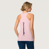 Regata Feminina music Tanktop (Volledige Achterkant)