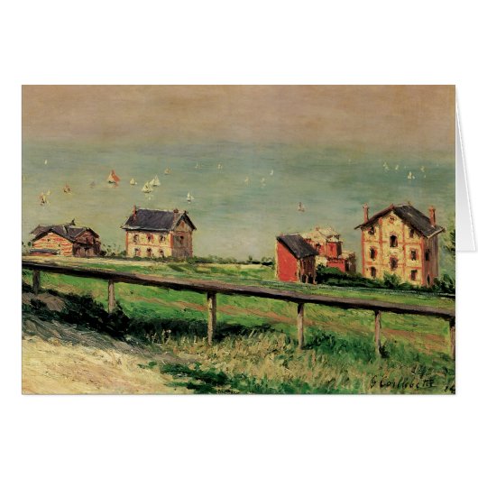 Régate à Villerville par Gustave Caillebotte (Devant horizontal)