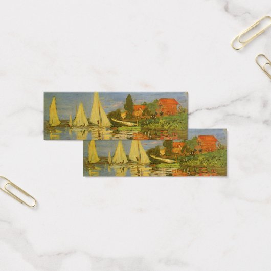 Regatta à Argenteuil par Claude Monet (Bureau)