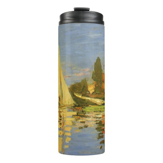 Regatta at Argenteuil by Claude Monet Thermosbeker (Voorkant)