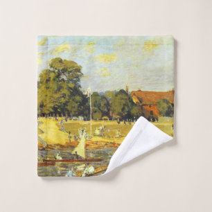 Regatta at Hampton Court Alfred Sisley Poster