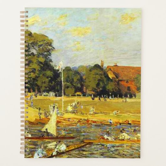 Regatta at Hampton Court Alfred Sisley Poster (Devant)