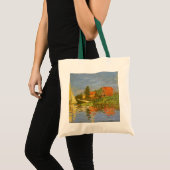 Regatta in Argenteuil door Claude Monet Tote Bag (Voorkant (product))
