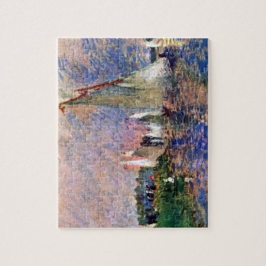 Regatta in Argenteuil door Pierre Renoir Legpuzzel (Verticaal)