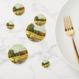 Regatta in Hampton Court Alfred Sisley Poster Confetti