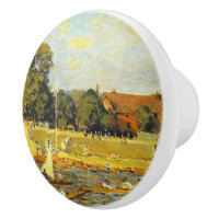 Regatta in Hampton Court Alfred Sisley Poster