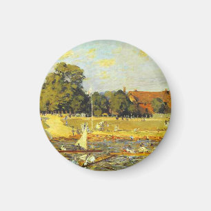 Regatta in Hampton Court Alfred Sisley Poster Magneet