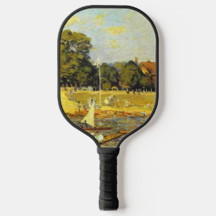 Regatta in Hampton Court Alfred Sisley Poster Pickleball Paddle