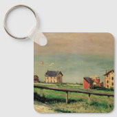 Regatta in Villerville door Gustave Caillebotte Sleutelhanger (Voorkant)