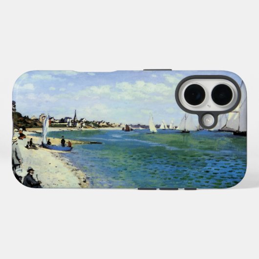 Regatta te Saint-Adresse Case-Mate iPhone Case (Achterkant (horizontaal))