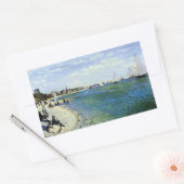 Regatta te Saint-Adresse Rechthoekige Sticker (Envelop)