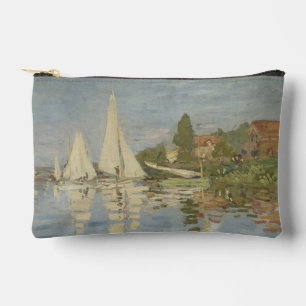 Regatta's bij Argenteuil, Olie Schilderij, Claude Etui