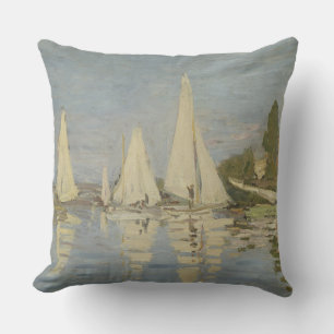 Regatta's bij Argenteuil, Olieverfschilderij, Clau Kussen