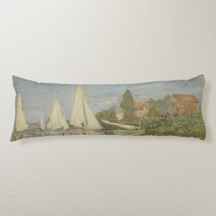 Regatta's bij Argenteuil, Olieverfschilderij, Clau Lichaamskussen