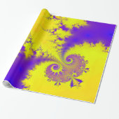 Regeant 3D Fractal Cadeaupapier (Uitgerold)