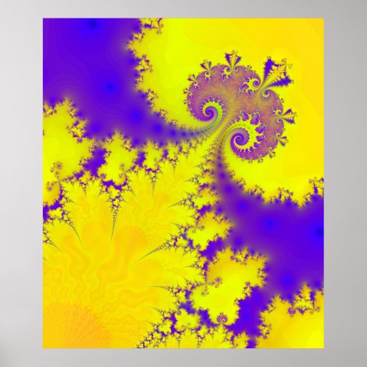 Regeant 3D Fractal Poster (Voorkant)
