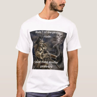 Regel 1 van de Piratencode T-shirt