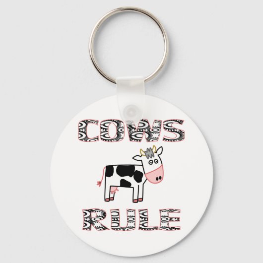 REGEL KOE SLEUTELHANGER (Voorkant)