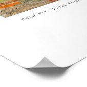 Regel nummer 1 abstracte kunst poster (Hoek)