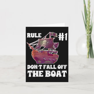 Regel nummer #1 Herfst niet van de bootpiratenfunn Kaart