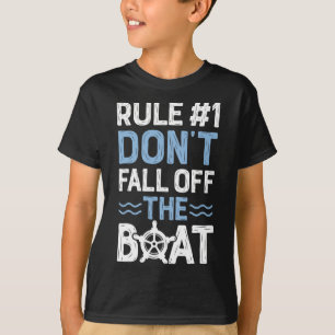 Regel nummer 1 Herfst niet van het cruiseschip T-shirt