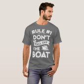 Regel nummer 1 Herfst van de boot t shirt niet (Voorkant volledig)