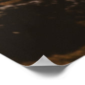 REGEL VAN DERDE FOTOGRAFIE VAN HET HUIS OP MOUNTAI POSTER (Hoek)